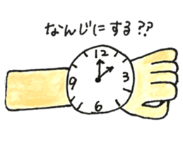 The girls who look good with a smile sticker #10789171