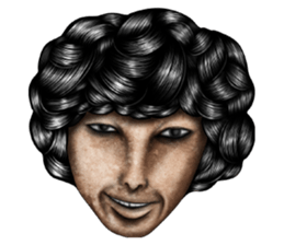 face 1 sticker #10789318