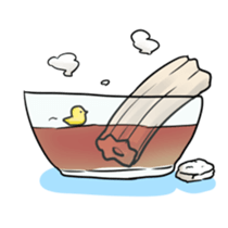 chikuwabu and chikuwa sticker #10789471