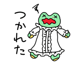 Nosebleed frog "RURU" sticker #10789591