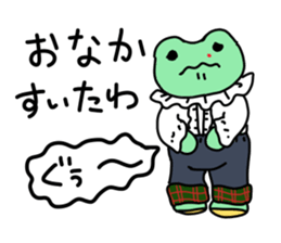 Nosebleed frog "RURU" sticker #10789596