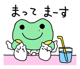 Nosebleed frog "RURU" sticker #10789597