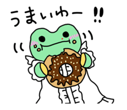 Nosebleed frog "RURU" sticker #10789612