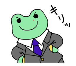 Nosebleed frog "RURU" sticker #10789614