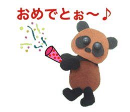 panda who tanned 2 sticker #10789867