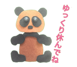 panda who tanned 2 sticker #10789884