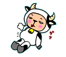 somebody in costume sticker #10790063