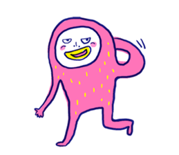 PINKMAN sticker sticker #10790677