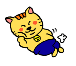 cat the nekota sticker #10790848