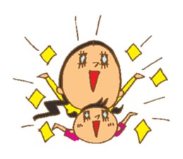 Always with my daughter sticker #10791606