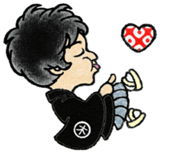 "Futwushi",likes trying to catch a fish sticker #10791729