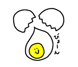 egg egg egg egg egg sticker #10791740