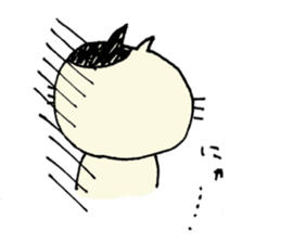 Talk only "meow" sticker #10791959