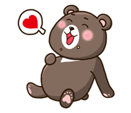 The Moon Bear Family sticker #10792255