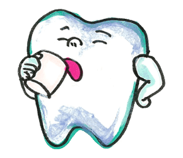 the tooth is hot2 sticker #10792477