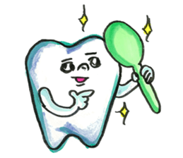 the tooth is hot2 sticker #10792478