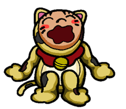 Mike-Maneki the Lucky Cat sticker #10792514