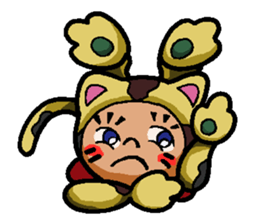 Mike-Maneki the Lucky Cat sticker #10792518