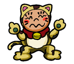 Mike-Maneki the Lucky Cat sticker #10792524