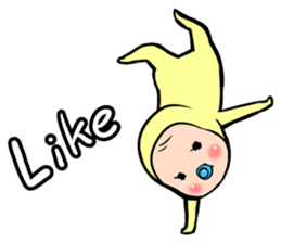 Memetan (" Likes " English version) sticker #10793382