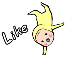 Memetan (" Likes " English version) sticker #10793382