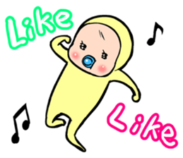 Memetan (" Likes " English version) sticker #10793388