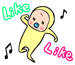 Memetan (" Likes " English version) sticker #10793388