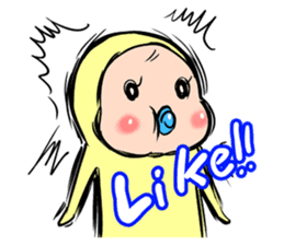 Memetan (" Likes " English version) sticker #10793392