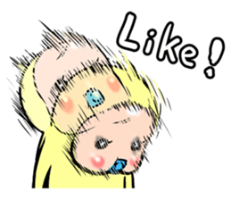 Memetan (" Likes " English version) sticker #10793396