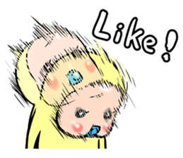 Memetan (" Likes " English version) sticker #10793396