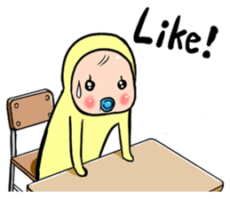 Memetan (" Likes " English version) sticker #10793399