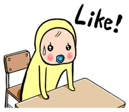 Memetan (" Likes " English version) sticker #10793399