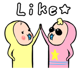 Memetan (" Likes " English version) sticker #10793402