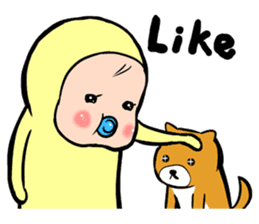 Memetan (" Likes " English version) sticker #10793403