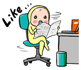 Memetan (" Likes " English version) sticker #10793405