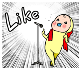 Memetan (" Likes " English version) sticker #10793408
