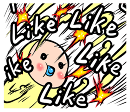 Memetan (" Likes " English version) sticker #10793409