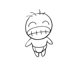 My dear little devil. sticker #10793616