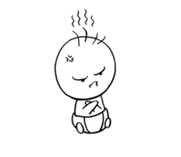 My dear little devil. sticker #10793622