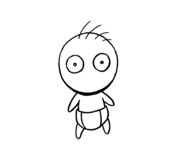 My dear little devil. sticker #10793628