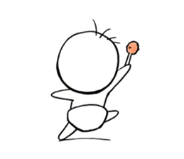 My dear little devil. sticker #10793630