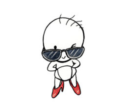 My dear little devil. sticker #10793634