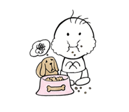 My dear little devil. sticker #10793638