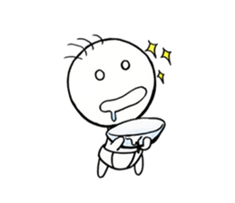 My dear little devil. sticker #10793642