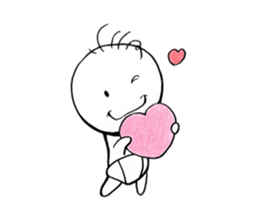 My dear little devil. sticker #10793644