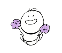 My dear little devil. sticker #10793646