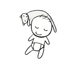 My dear little devil. sticker #10793649