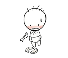 My dear little devil. sticker #10793653