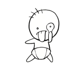 My dear little devil. sticker #10793655