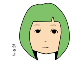 bobbed sticker #10793737